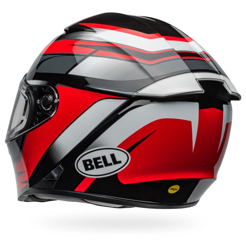 BELL LITHIUM MIPS PODIUM HELMET - BLACK/RED