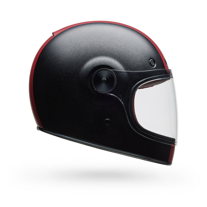 BELL BULLITT GT COMMANDER HELMET - MATTE BLACK/WHITE
