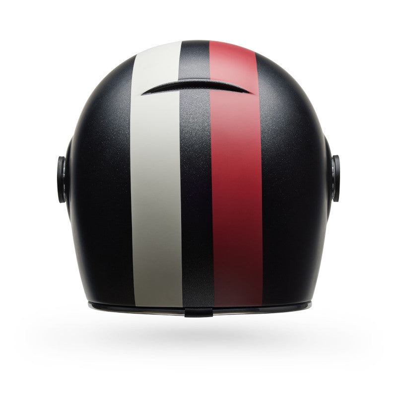 BELL BULLITT GT COMMANDER HELMET - MATTE BLACK/WHITE