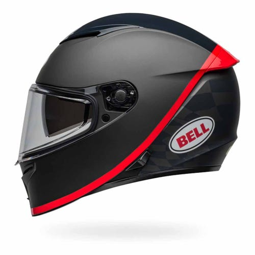 BELL LITHIUM MIPS HARTLUCK HELMET - MATTE/GLOSS BLACK/RED