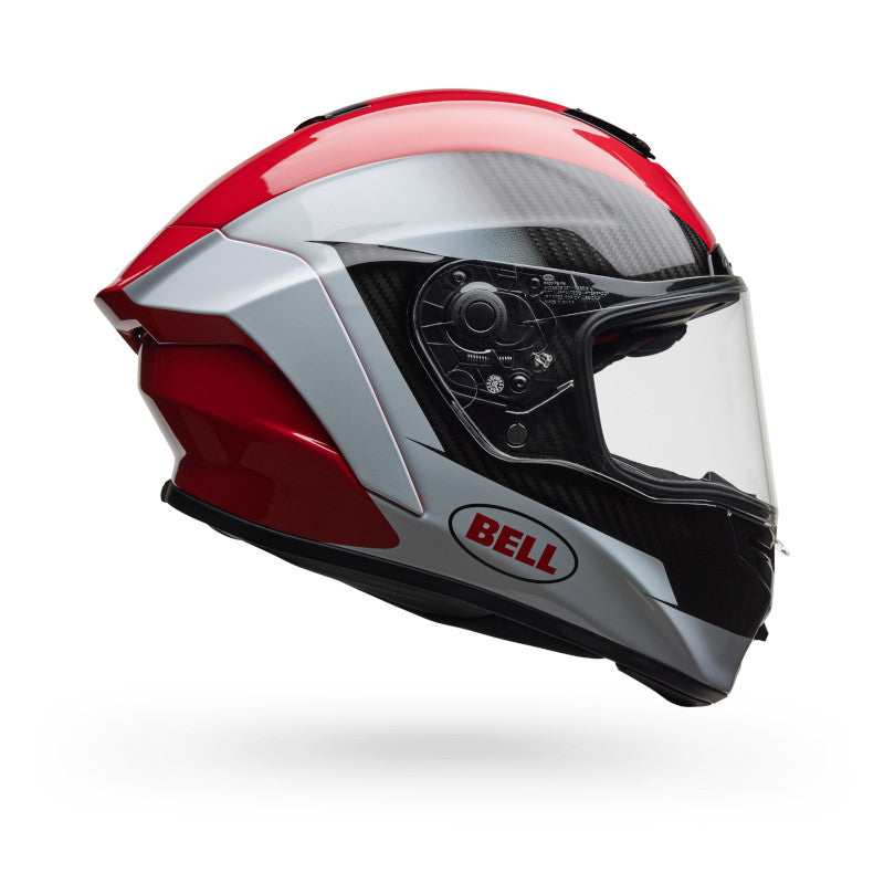 BELL RACE STAR DLX FLEX CORSA HELMET - RED/WHITE