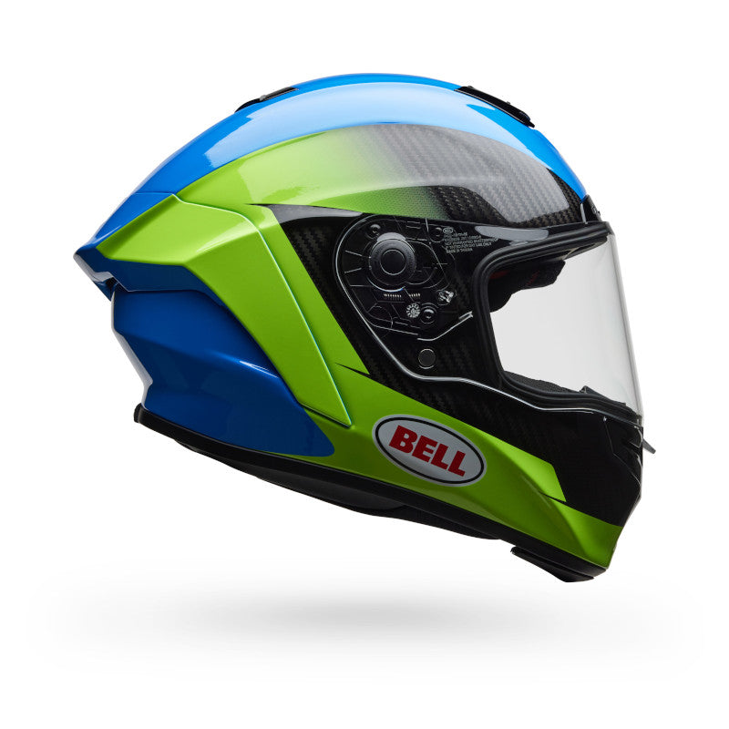 BELL RACE STAR DLX FLEX CORSA HELMET - BLUE/FLUO