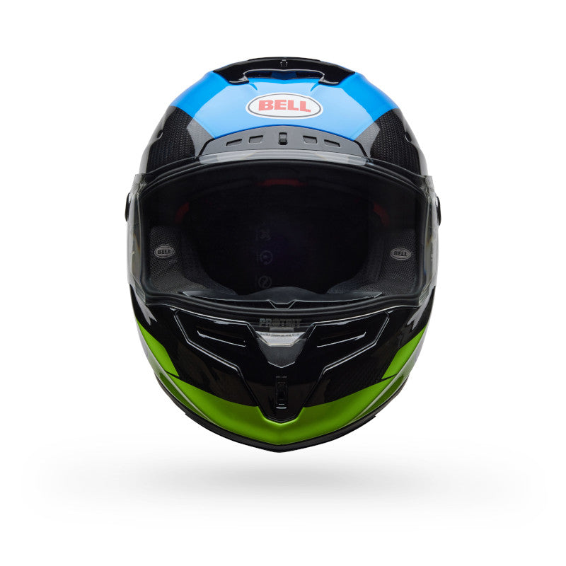 BELL RACE STAR DLX FLEX CORSA HELMET - BLUE/FLUO