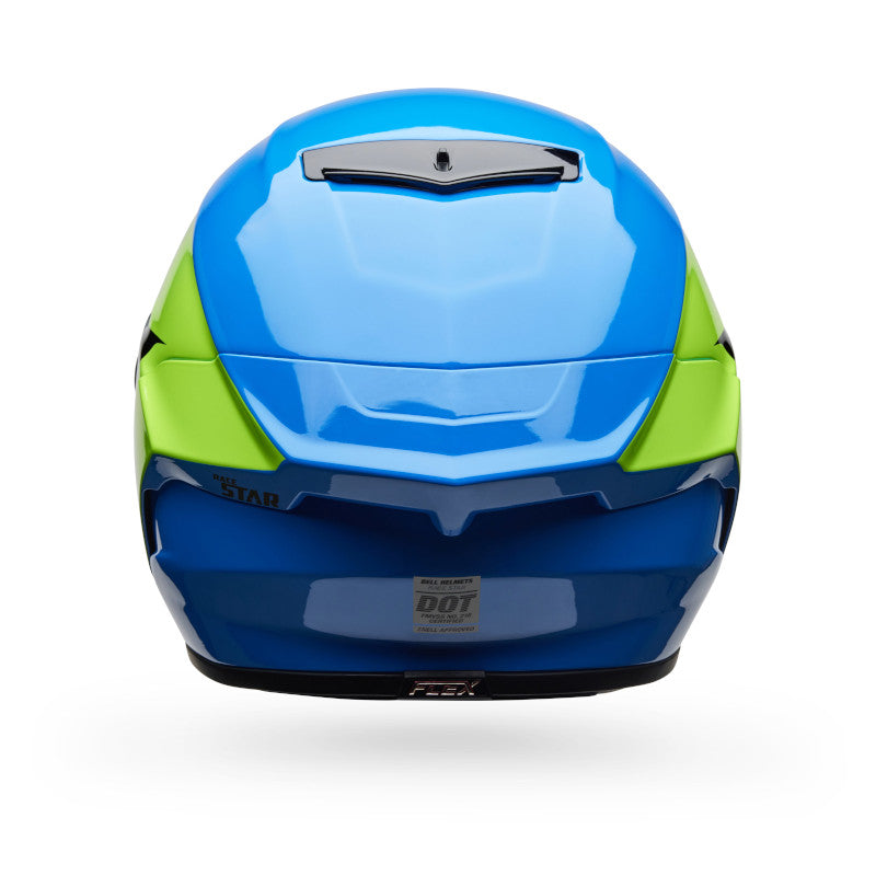 BELL RACE STAR DLX FLEX CORSA HELMET - BLUE/FLUO