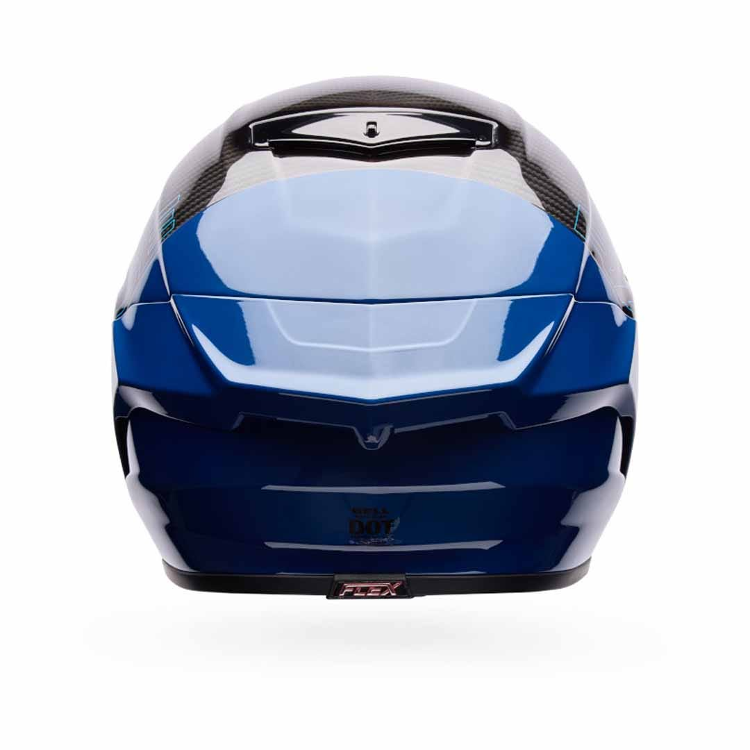 BELL RACE STAR DLX FLEX STRIKE HELMET - BLUE