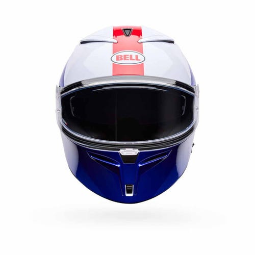BELL LITHIUM BASH HELMET - WHITE/BLUE