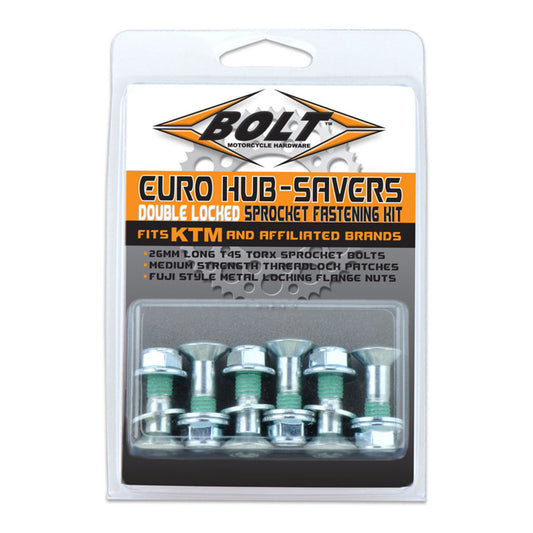 Bolt Hub-Savers Sprocket Bolts/Nuts EURO 2008 HS.EU