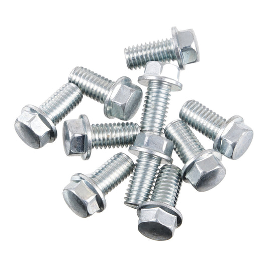 Bolt Hex Flange Bolt M6x12mm (Pack of 10)