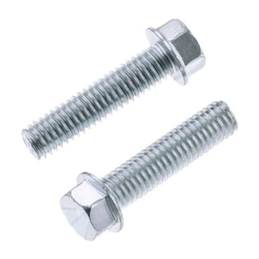 Bolt Hex Flange Bolts 6x25mm (Pack of 10)