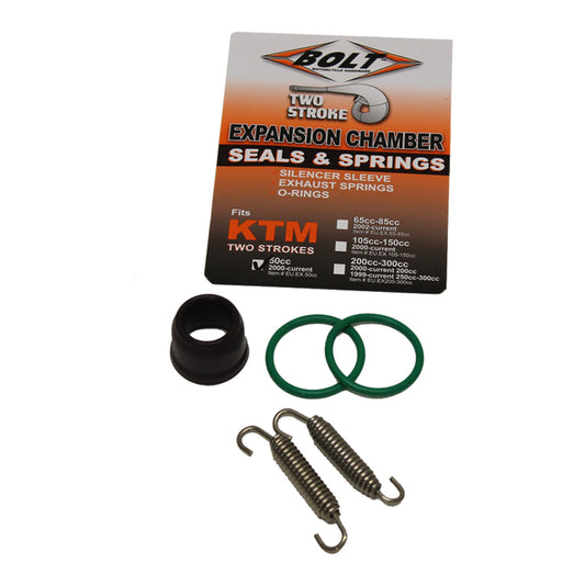 Bolt Exhaust O-Ring Pack KTM 50SX \'02-Onwards