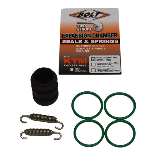 Bolt Exhaust O-Ring Pack KTM 65-85 \'02-Onwards