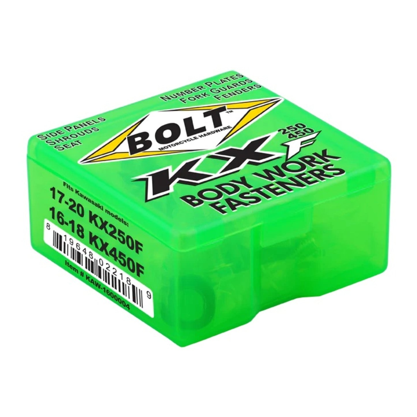 Bolt Body Work Fastener Kit Kawasaki KX450F \'16-\'18 / KX250F \'17-\'20