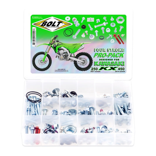 Bolt 4-Stroke Pro Pack for Kawasaki \'21+ KX250, 2019+ KX450