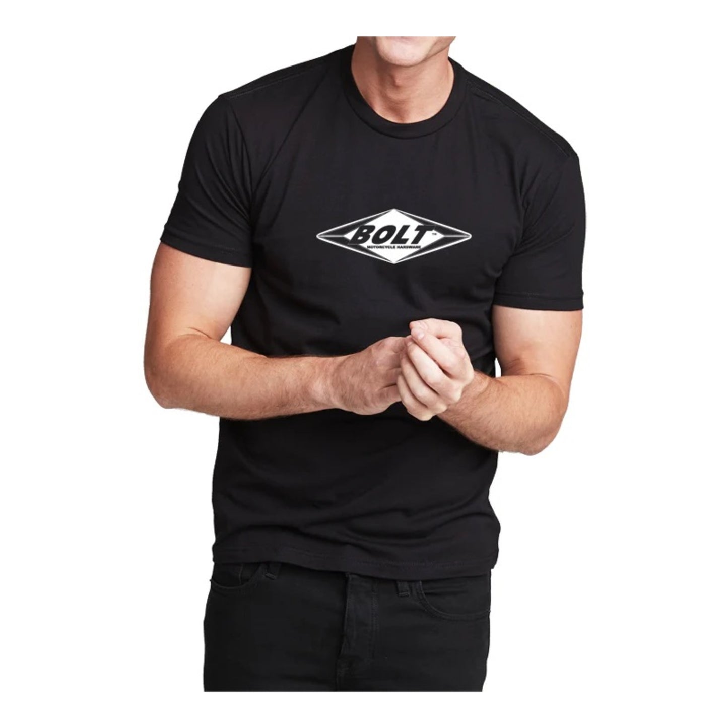 Bolt Keep Smokers Lit T-Shirt - Black (L)