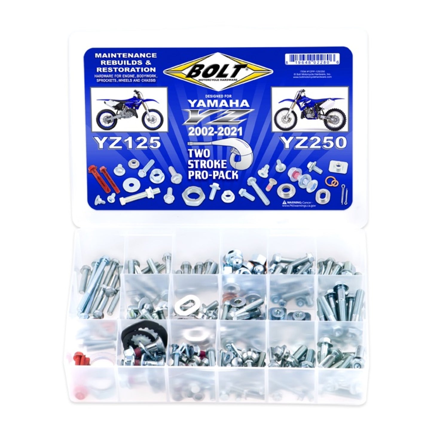 Bolt 2-Stroke Pro Pack for Yamaha YZ125/250 (\'02-\'21)