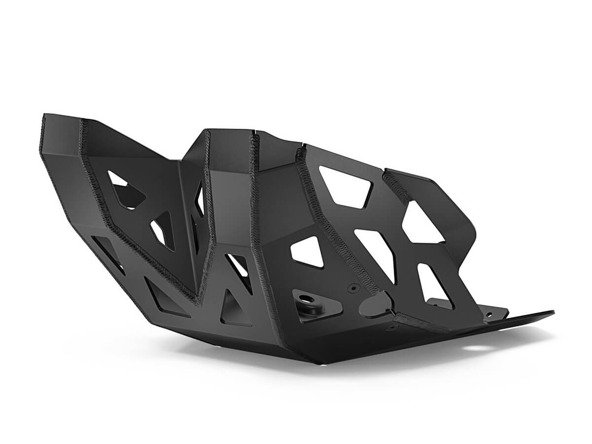 Heavy Duty Skid Plate - Black