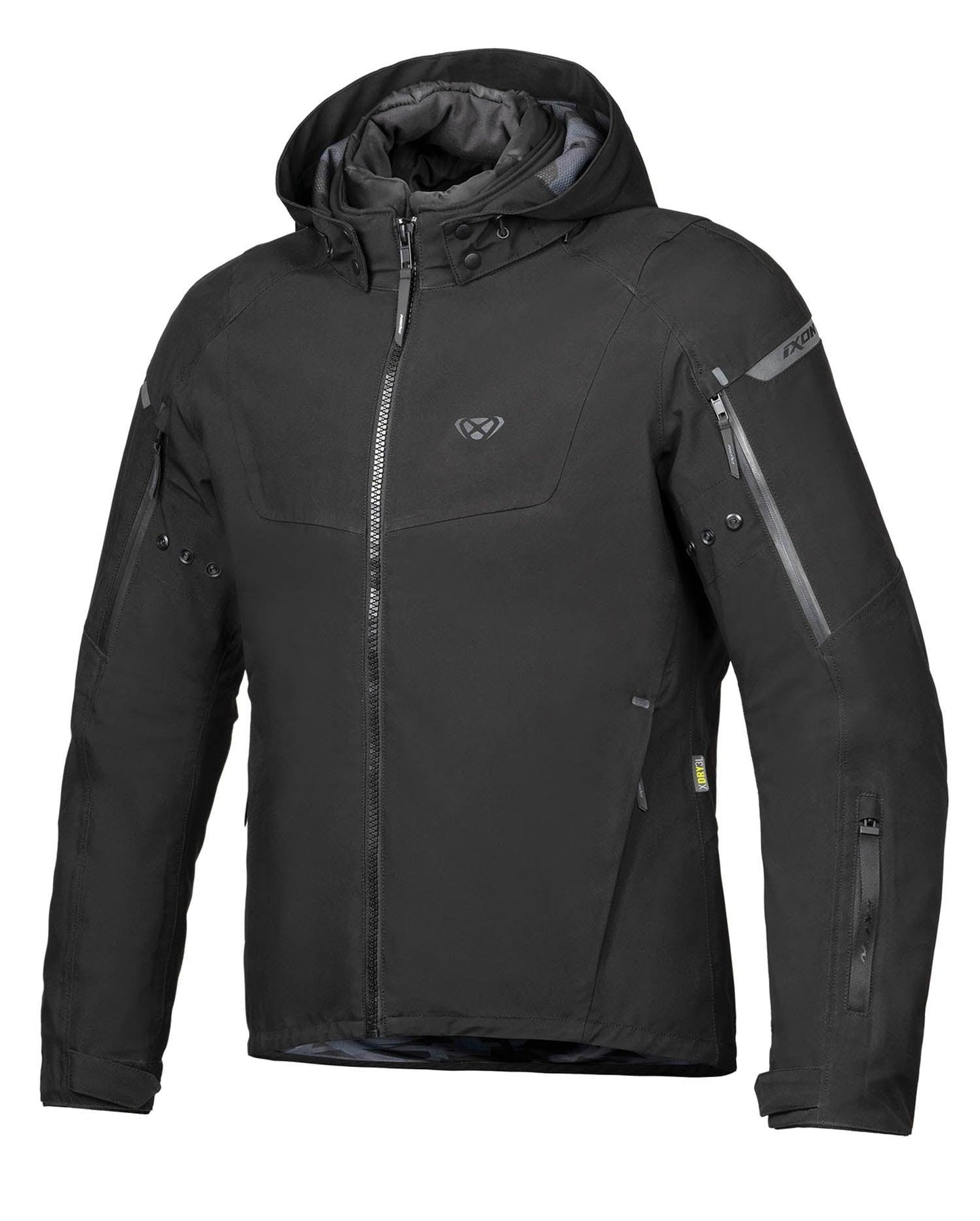 IXON BURNING JACKET - BLACK CASSONS PTY LTD sold by Cully's Yamaha