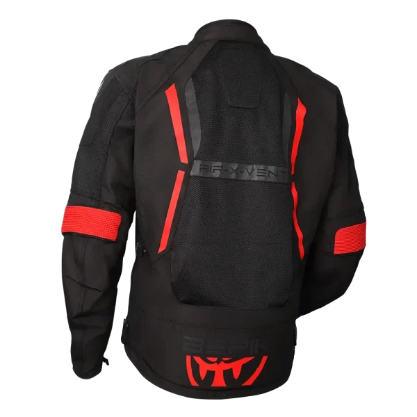 BERIK VIVERE TEXTILE JACKET - BLACK/RED