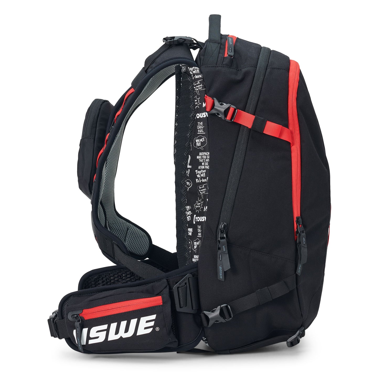 USWE CORE 16L OFF-ROAD DAYPACK - BLACK/RED