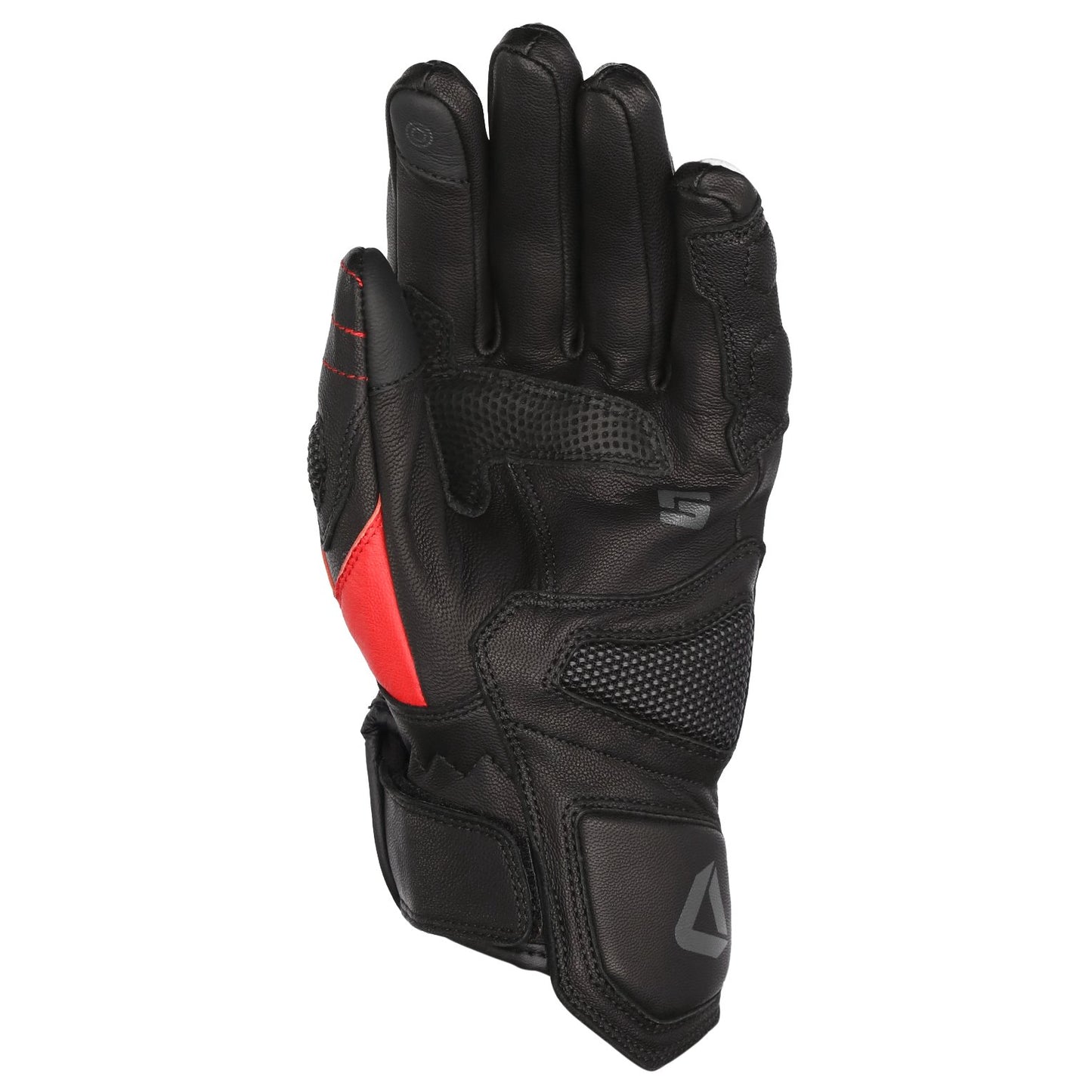 DRIRIDER COVERT GLOVES - BLACK/WHITE/RED