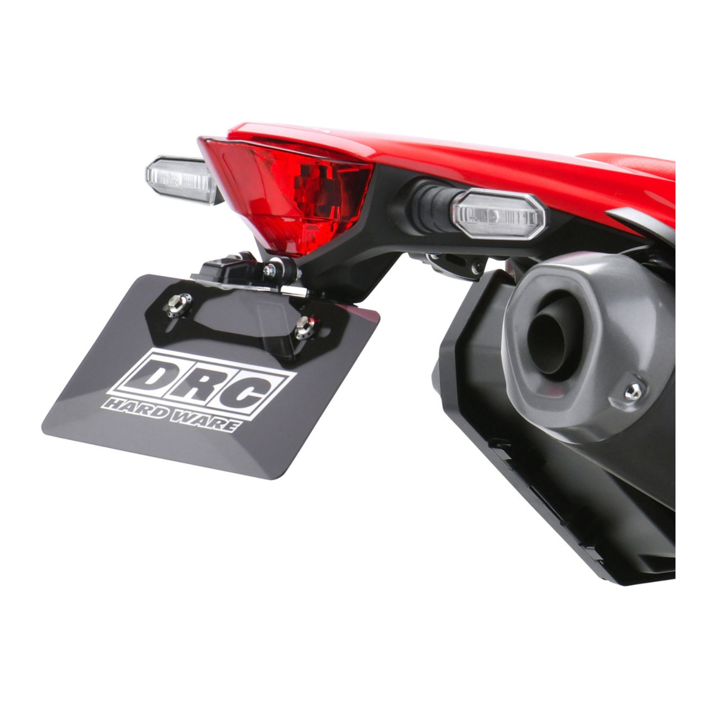 DRC Fender Eliminator Kit - Black - Honda CRF250L (\'21-) / CRF300L (\'21-\'22)