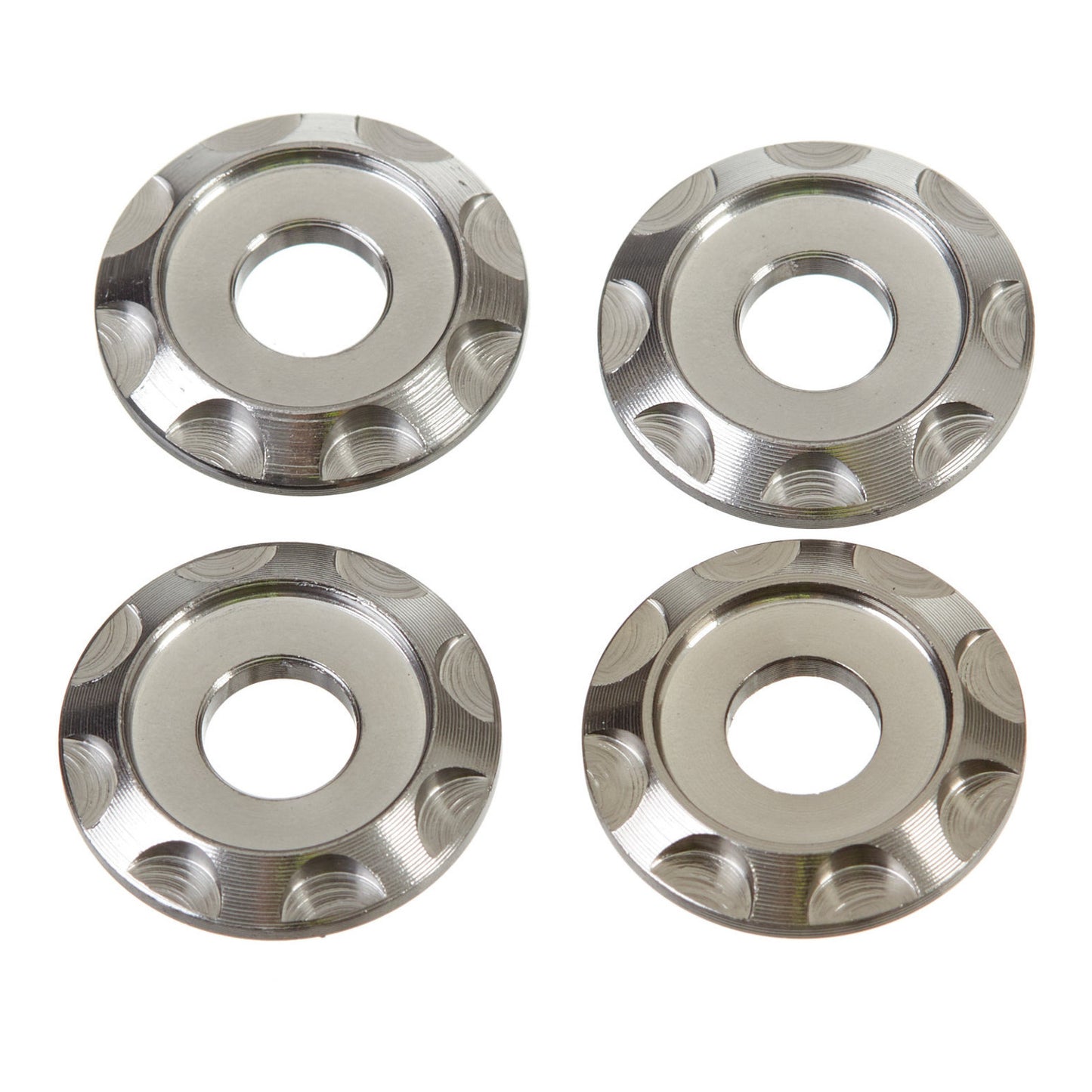 DRC Aluminium M6 Spacers Type 01 - Titanium (4 Pack)