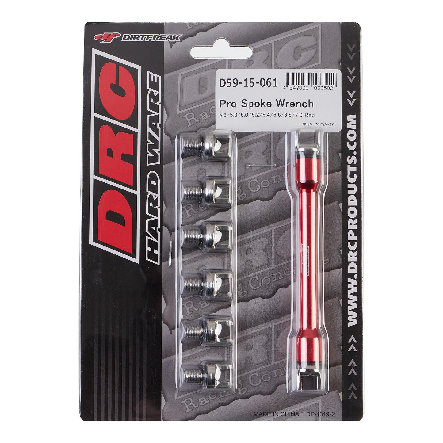 DRC Pro Spoke Wrench 5.67.0mm - Red