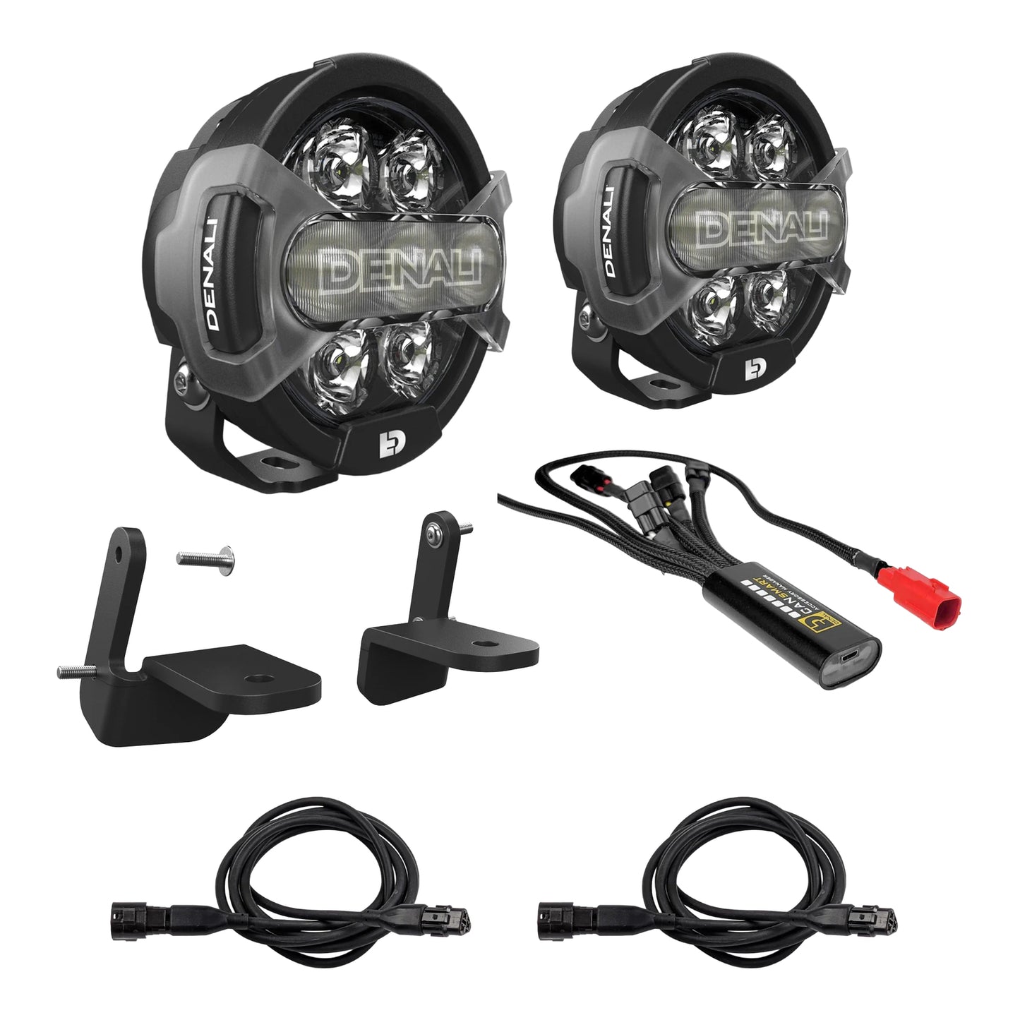 Denali D7 Pro Premium Lighting Bundle - Ducati DesertX Rally \'23+