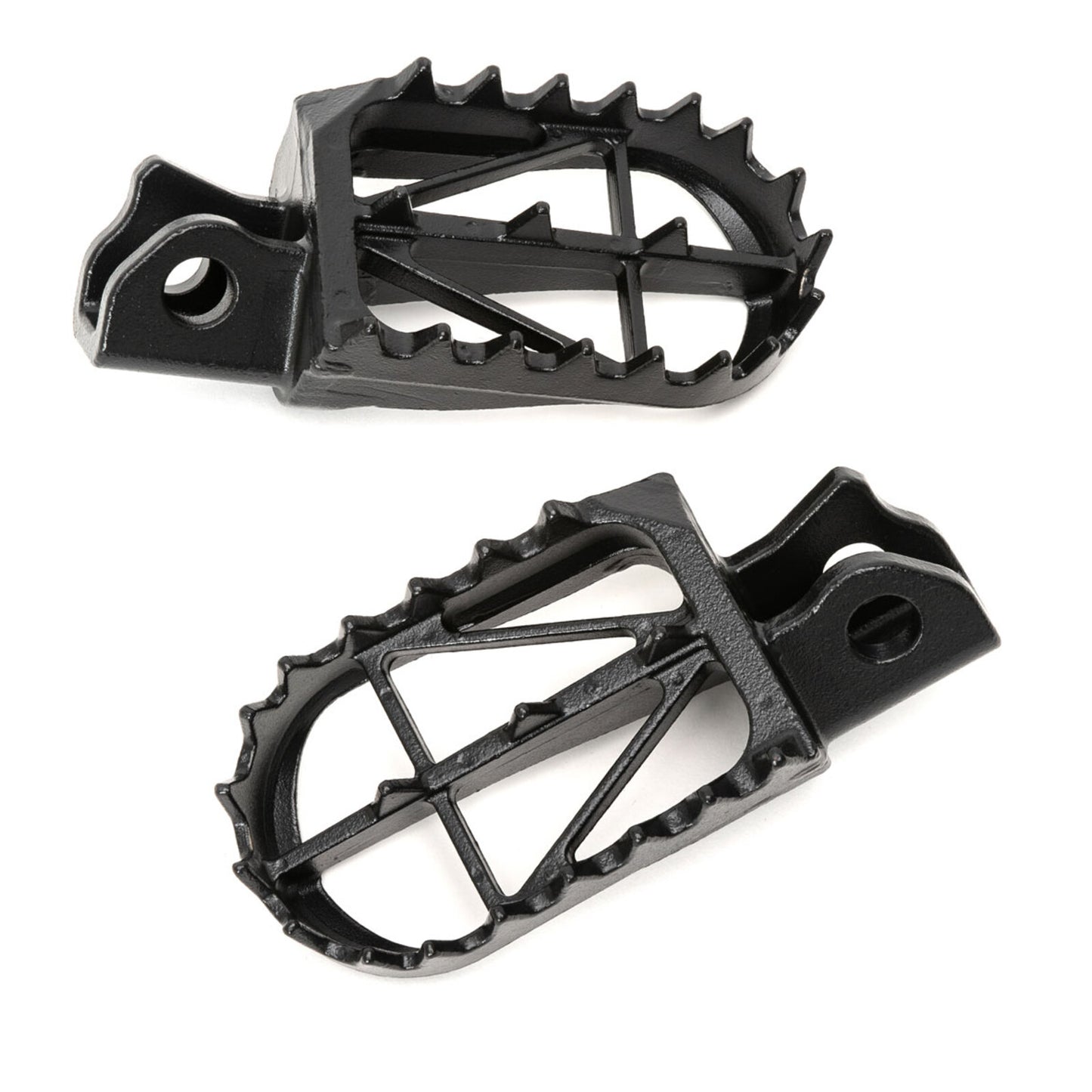 Zeta Wide Chromoly Mid Foot Pegs - Kawasaki KLX230