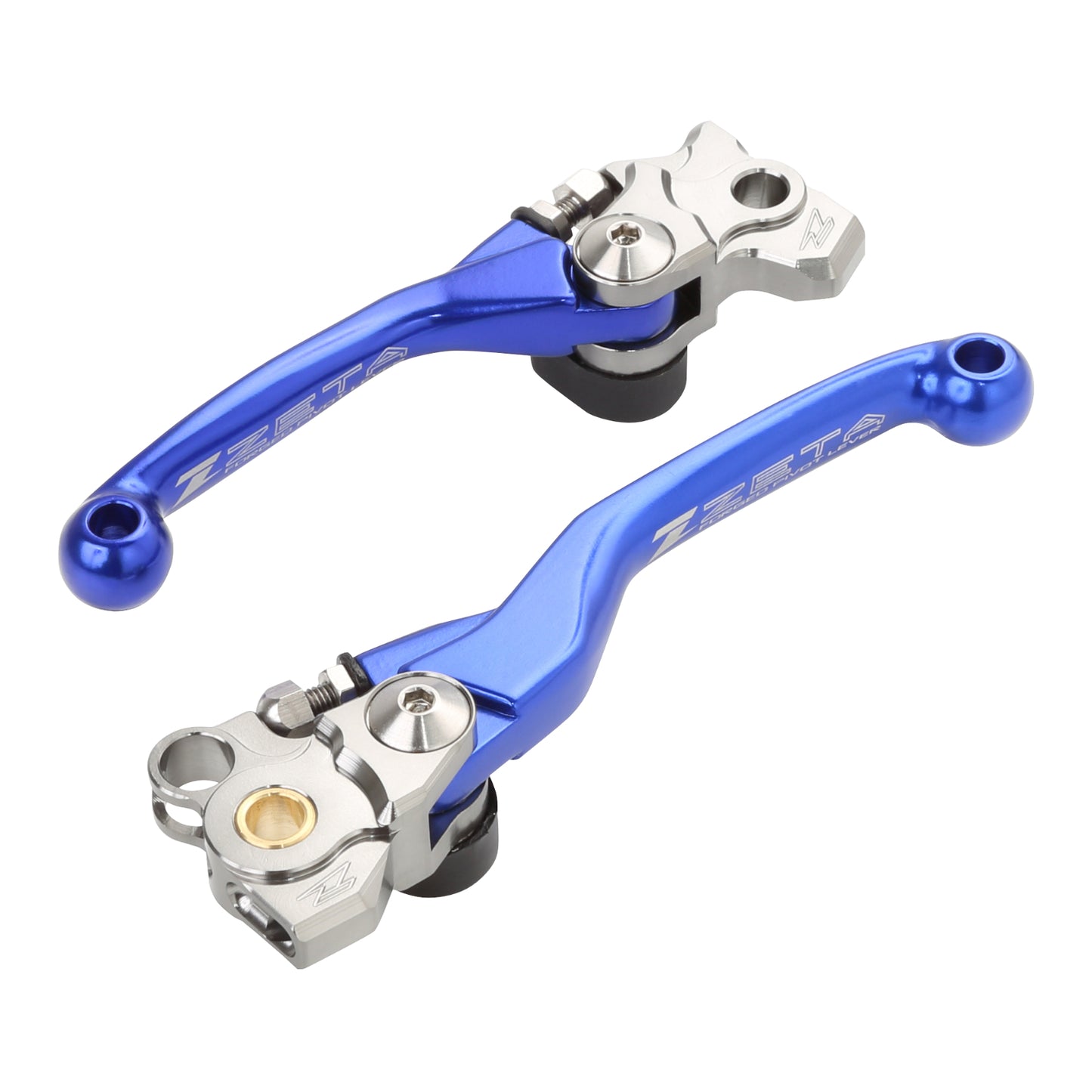 Zeta Pivot Lever Set FP - Kawasaki KX250 (\'21-\'26) / KX450 (\'19-\'23) - Blue