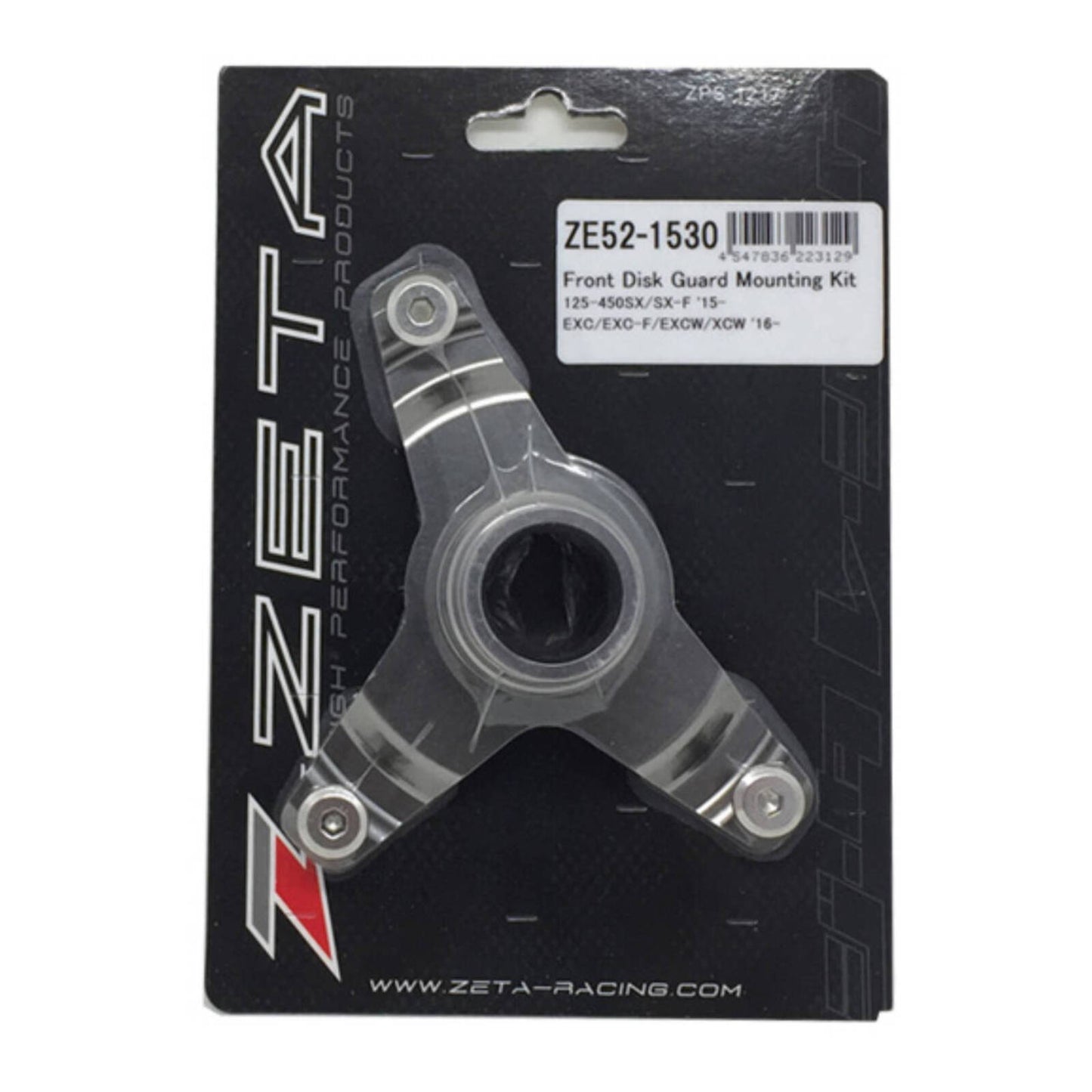 Zeta Front Disc Guard Mounting Kit - KTM 125-450 SX / SX-F (\'15-)