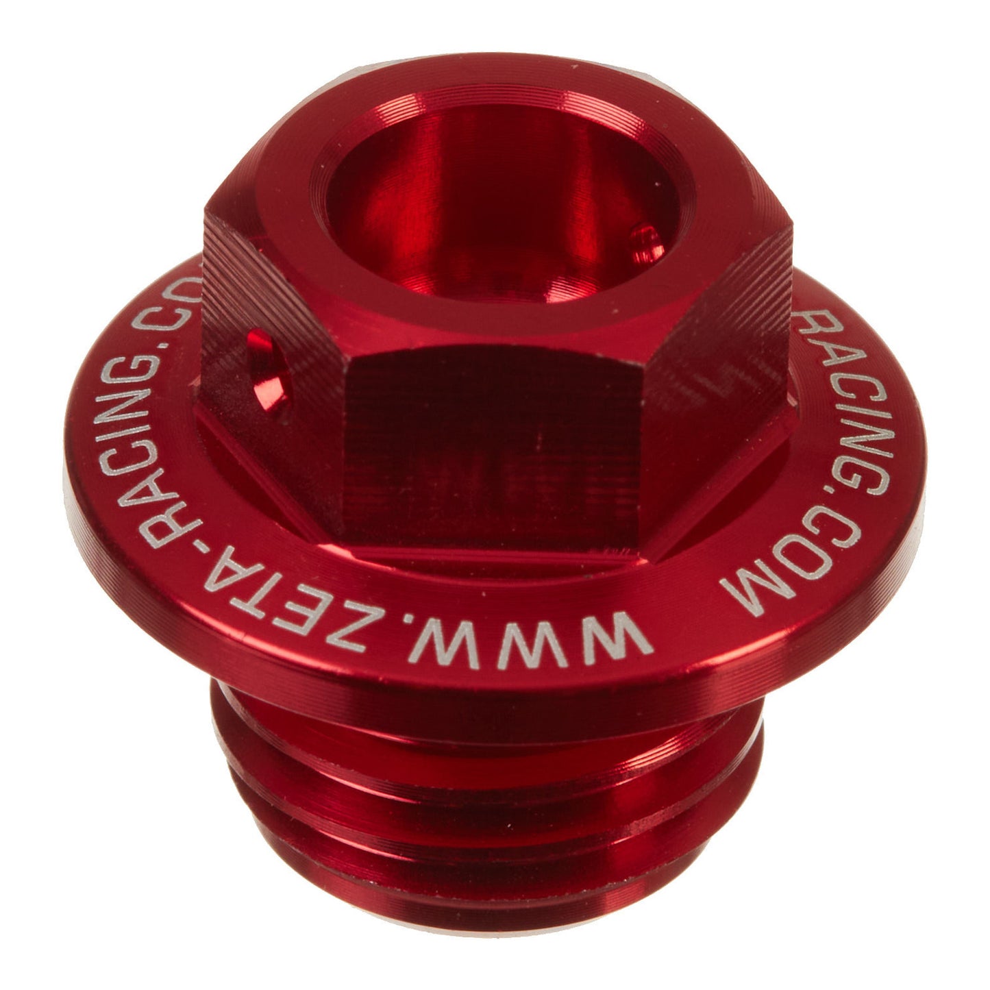 Zeta Oil Filler Plug - Honda CRF250R (\'18-) - Red