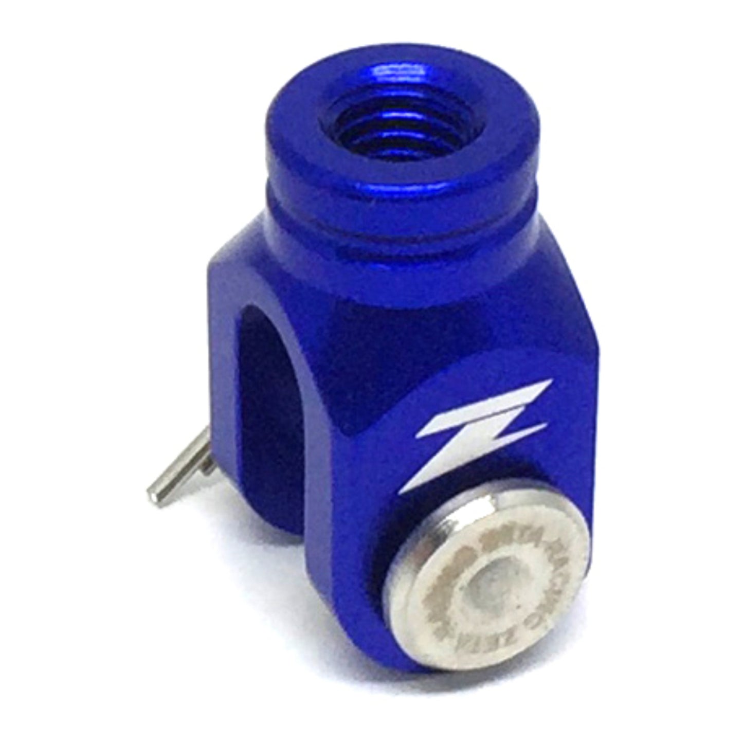 Zeta Rear Brake Clevis - Kawasaki KX250F (\'04-), KX450F (\'06-) - Blue
