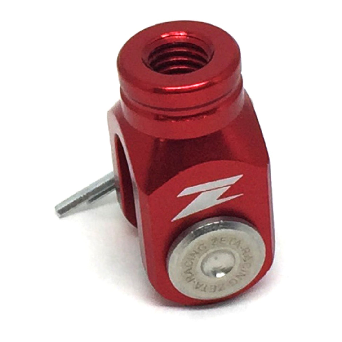Zeta Rear Brake Clevis - Kawasaki KX250F (\'04-), KX450F (\'06-) - Red