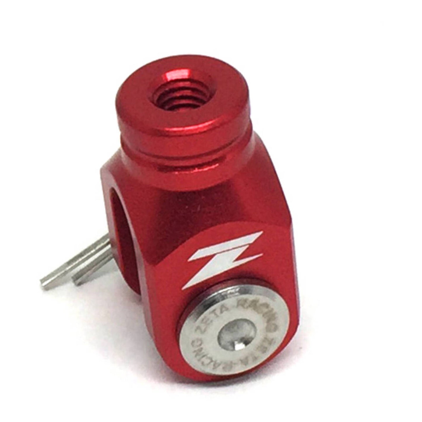 Zeta Rear Brake Clevis - Yamaha YZ / YZF, Suzuki RM-Z450 (\'05-\'17) - Red