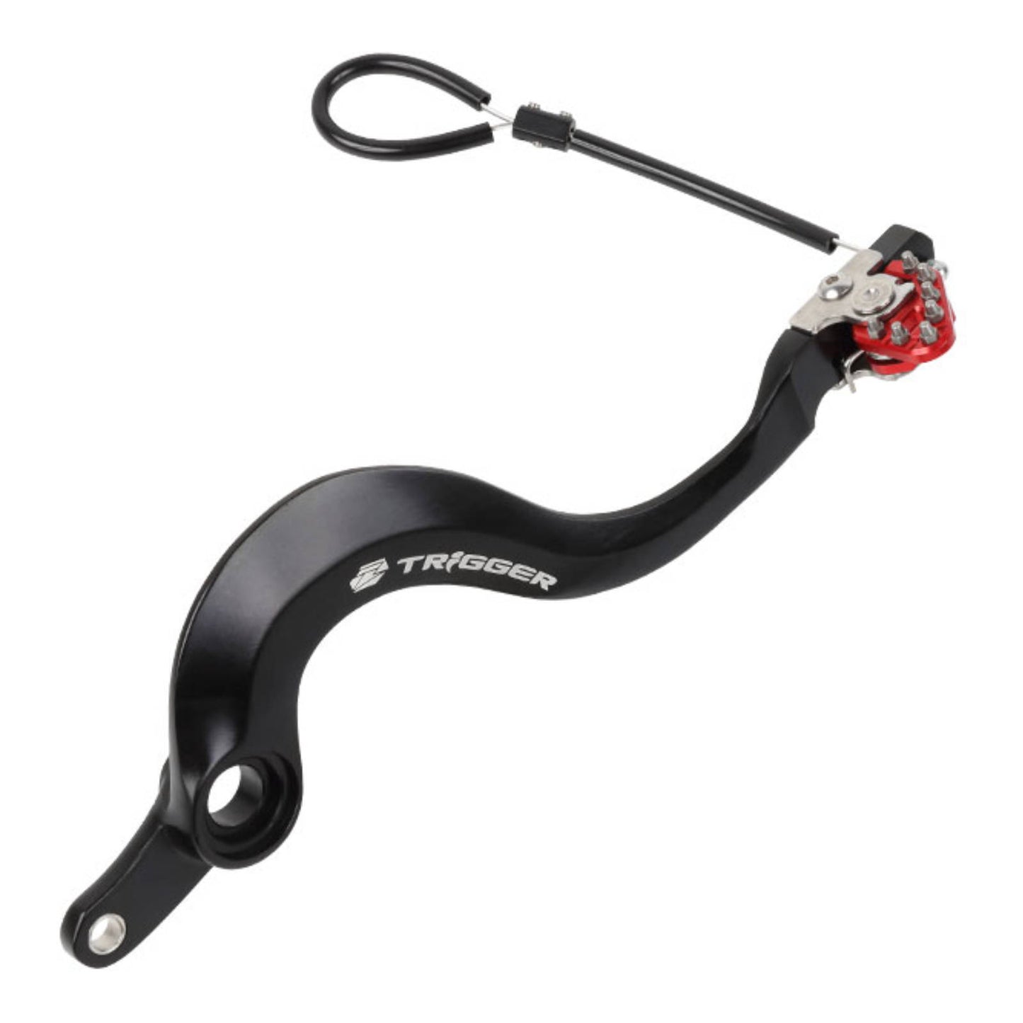 Zeta Trigger Brake Pedal - Suzuki RM-Z450 (\'08-) - Red