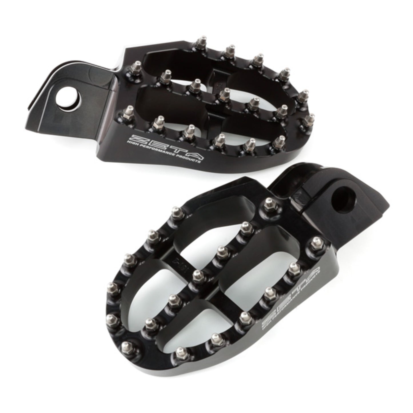 Zeta Aluminium Foot Pegs - KTM SX (-\'15) - Black