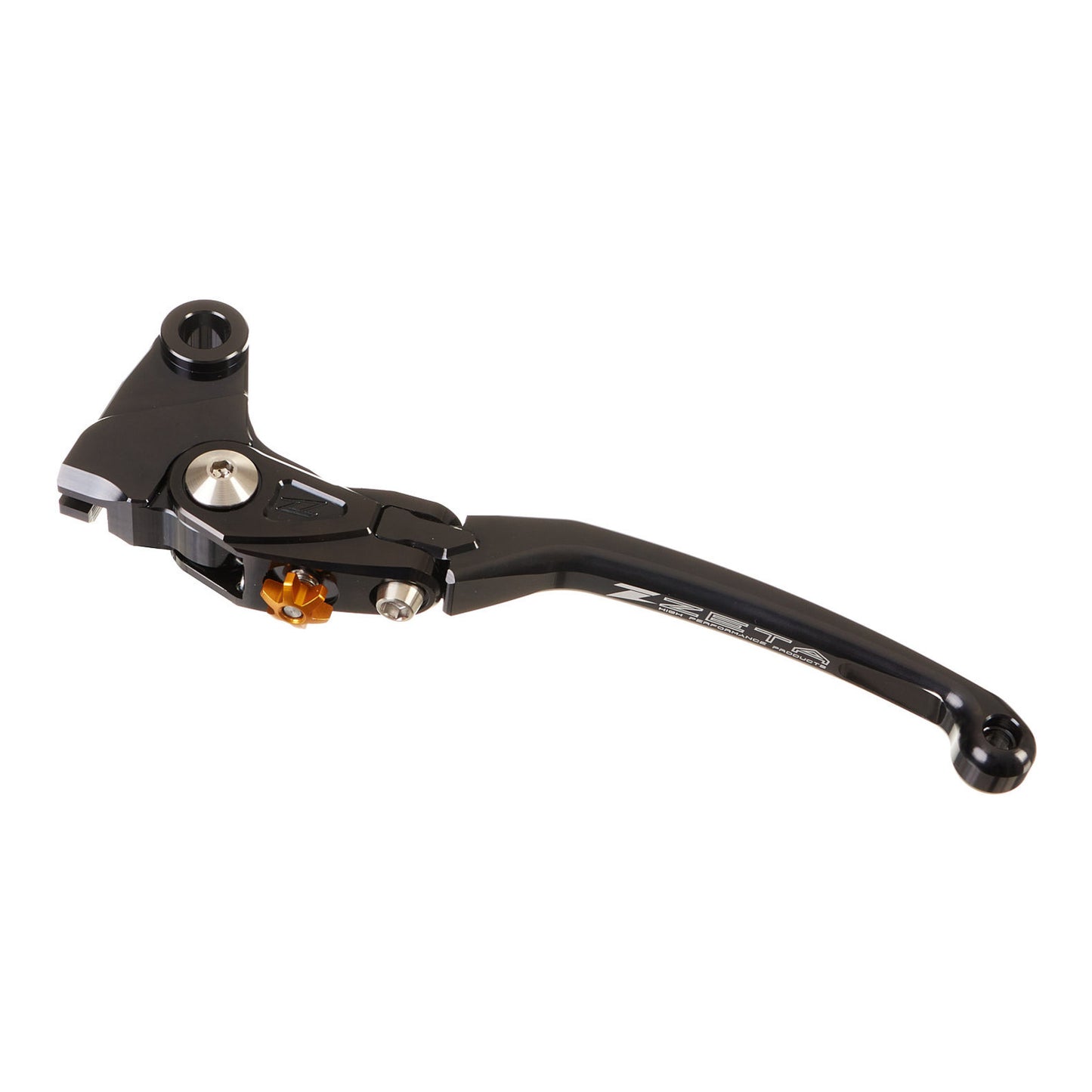 Zeta Pilot Clutch Lever - Kawasaki ZX-10R (\'04-), Versys 1000 (\'12-\'14) - Black