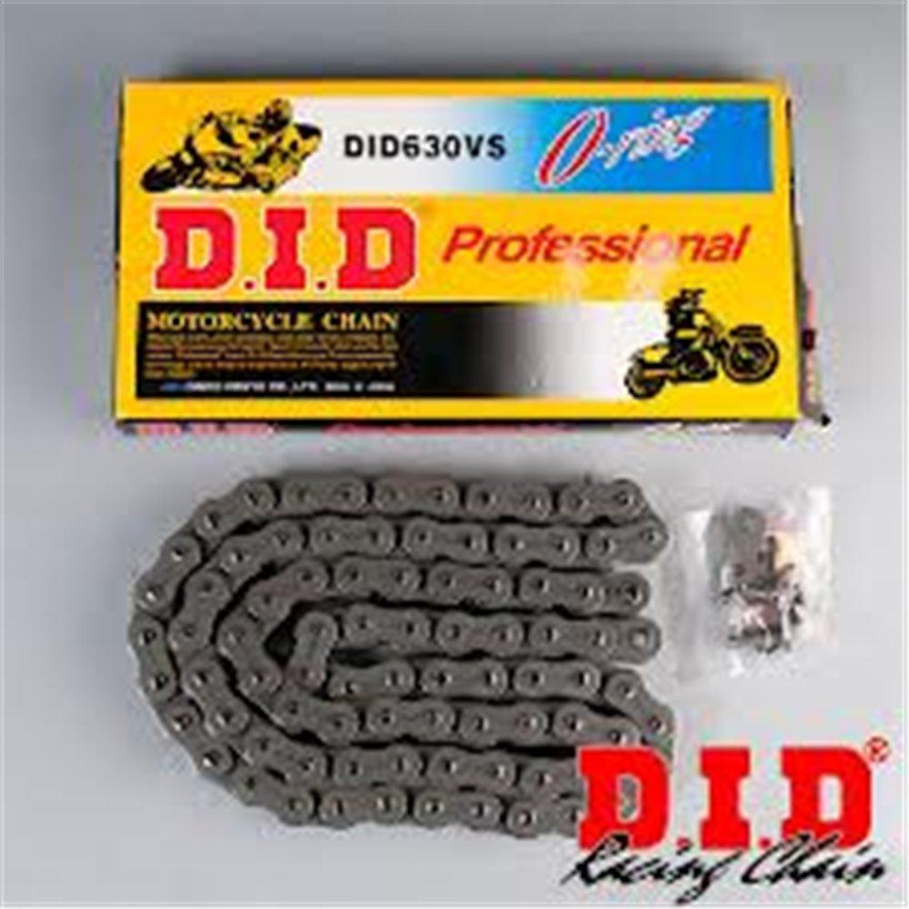 DID 630VS PRO O-RING CHAIN (XB) - NATURAL STEEL