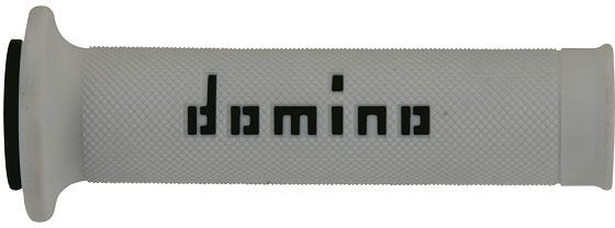 Domino A010 Slim Road Racing Grips - White Black