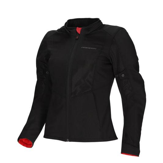 DRIRIDER BLVD VENTED SOFT SHELL LADIES JACKET - BLACK