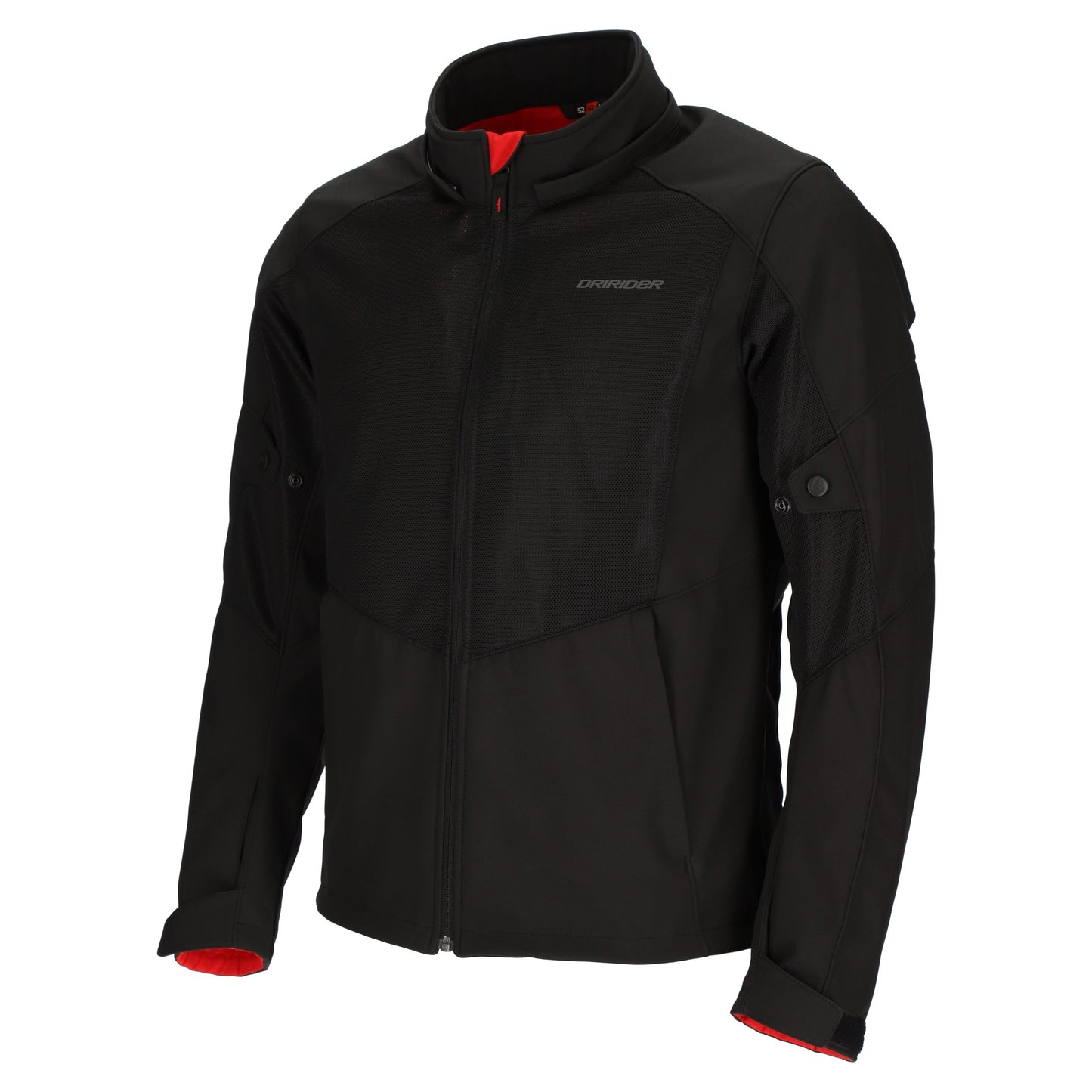 DRIRIDER BLVD VENTED SOFT SHELL JACKET - BLACK
