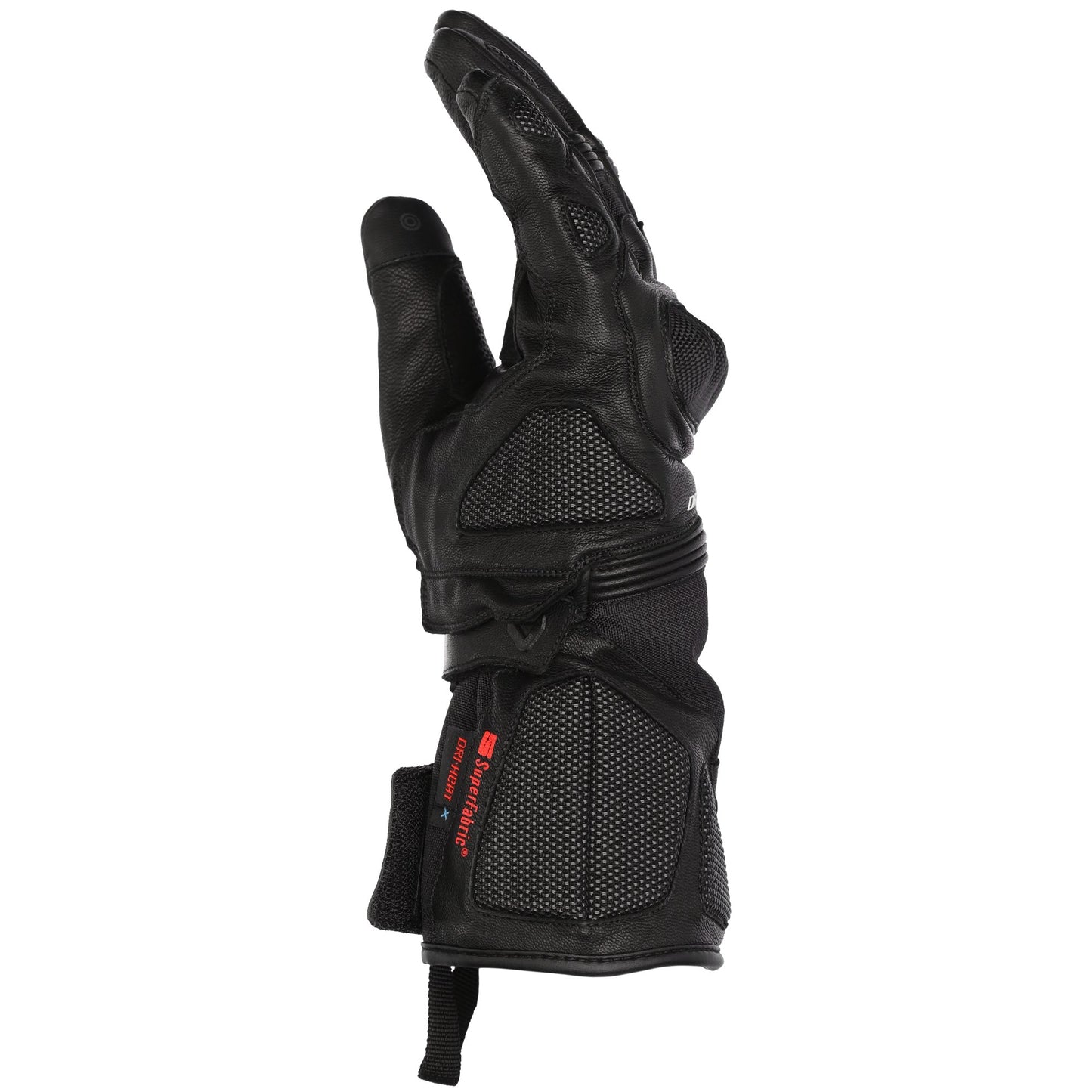 DRIRIDER PHOENIX LADIES HEATED GLOVES - BLACK