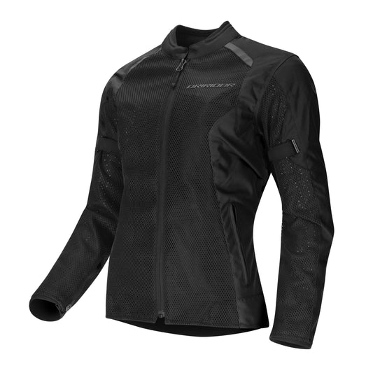 DRIRIDER AEROMESH LADIES JACKET - BLACK BLACK