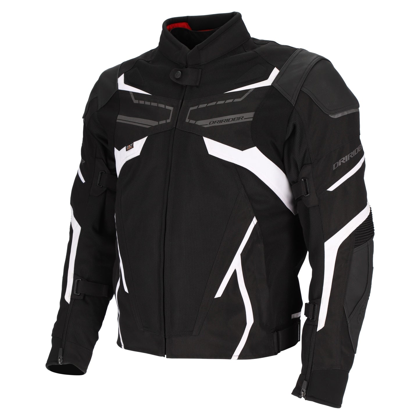 DRIRIDER CLIMATE CONTROL EXO 4 LADIES JACKET - BLACK/WHITE