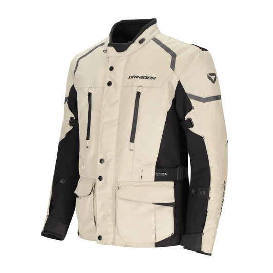 DRIRIDER COMPASS V JACKET - SAND/BLACK