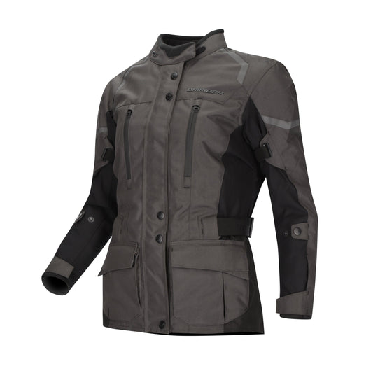 DRIRIDER COMPASS V LADIES JACKET - GREY/BLACK