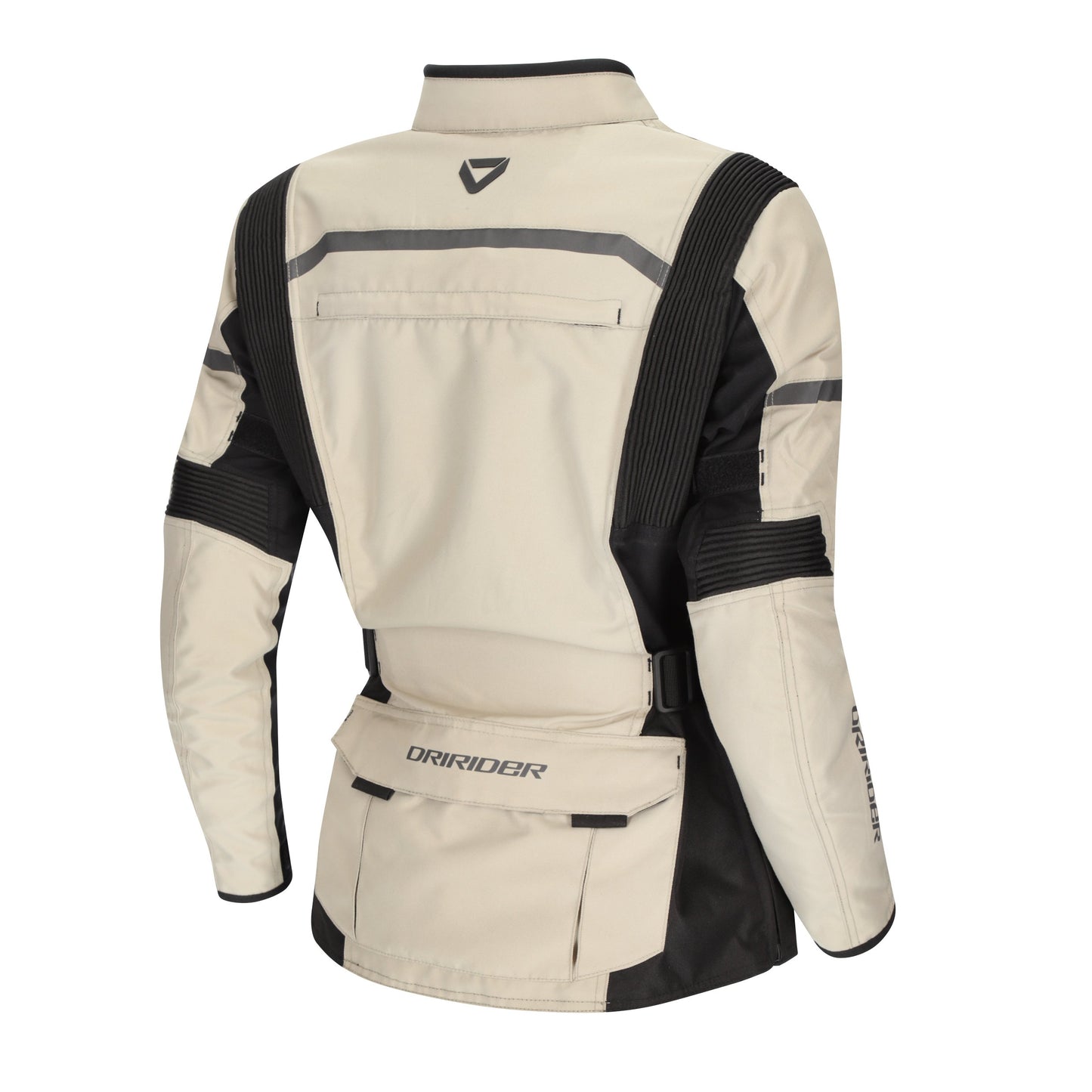 DRIRIDER COMPASS V LADIES JACKET - SAND/BLACK