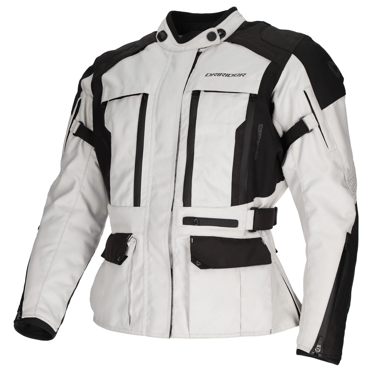 DRIRIDER EXPLORER ADVENTURE LADIES JACKET - LIGHT GREY