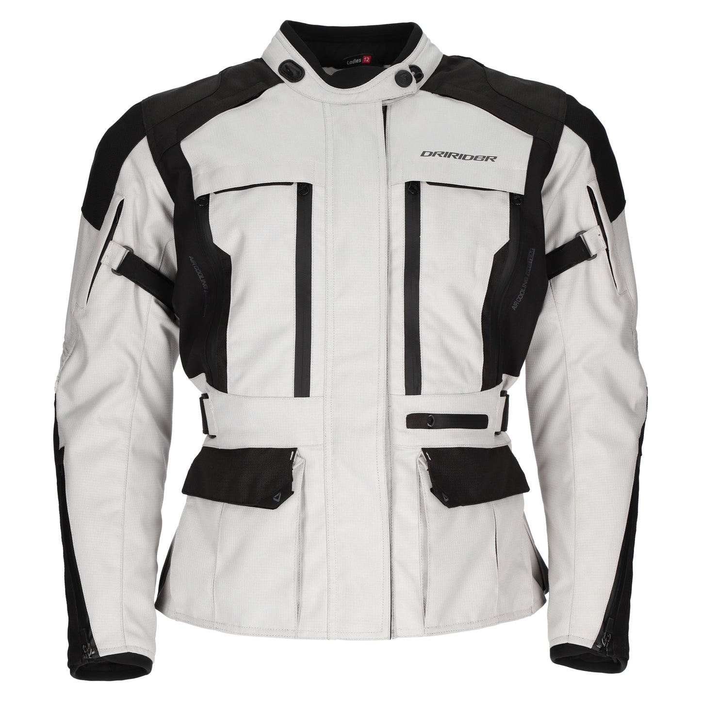 DRIRIDER EXPLORER ADVENTURE LADIES JACKET - LIGHT GREY